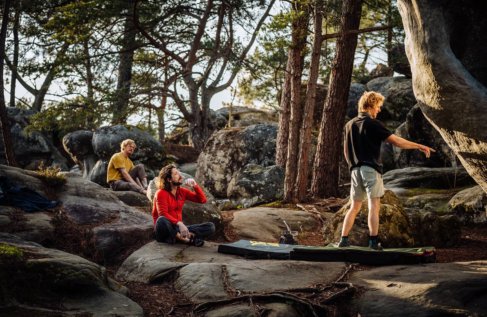 Fontainebleau Climbing- By Nathalie DuPre Commercial Photography