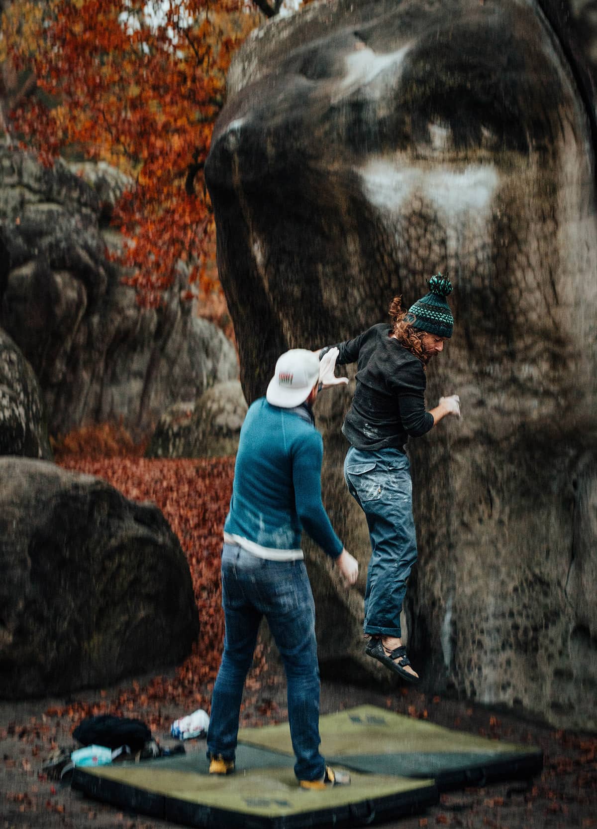 Climbing Fontainebleau- By Nathalie DuPre Commercial Photography