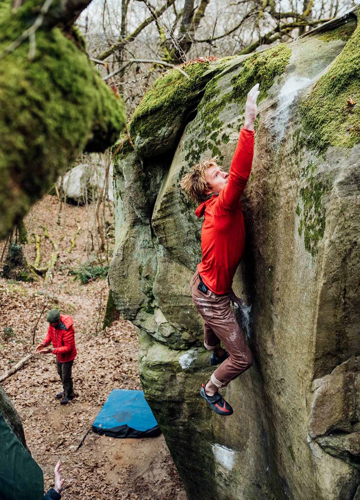 Fontainebleau Climbing- By Nathalie DuPre Commercial Photography