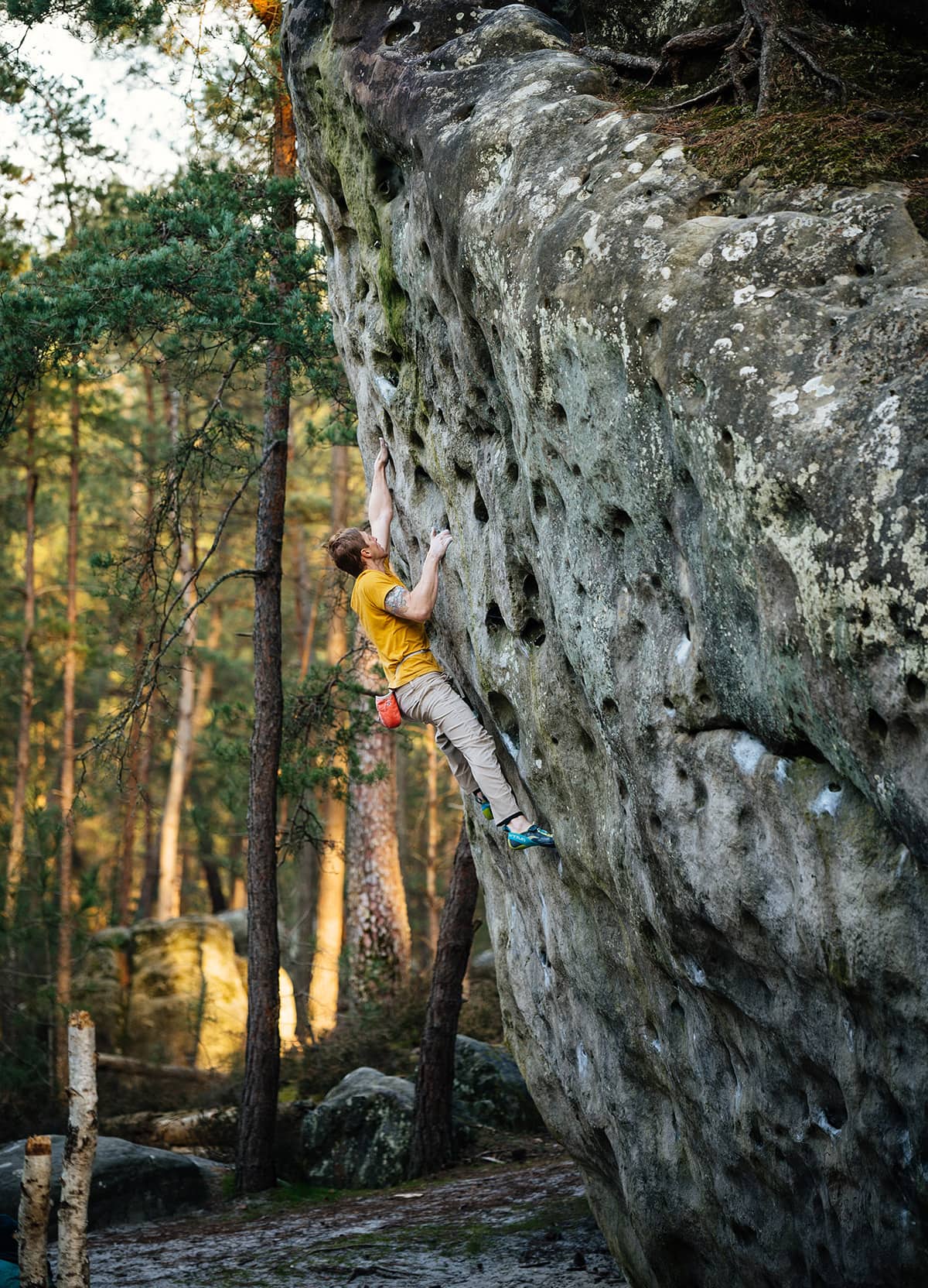 Fontainebleau Climbing- By Nathalie DuPre Commercial Photography